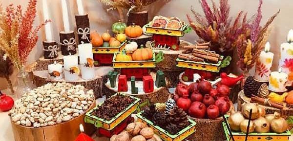 عکس ایده تزیین یلدایی عروس