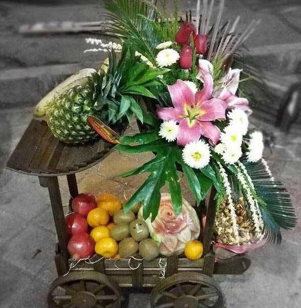 عکس ایده تزیین یلدایی عروس