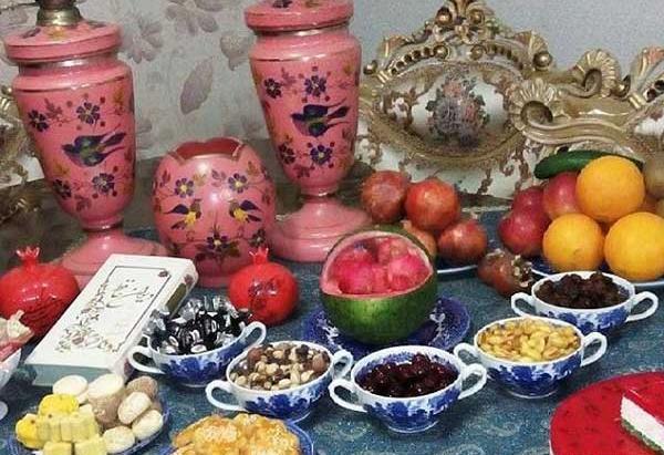 عکس ایده تزیین یلدایی عروس