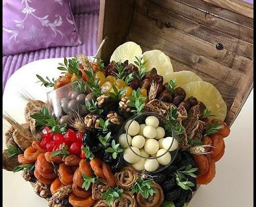عکس ایده تزیین یلدایی عروس