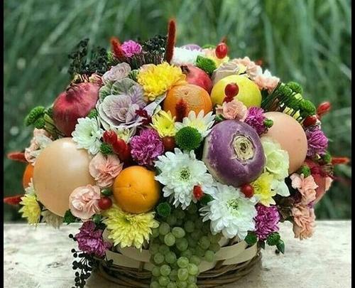 عکس ایده تزیین یلدایی عروس