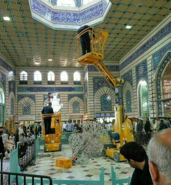 عکس حرم چلچراغ