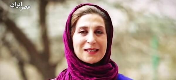 عکس فاطمه معتمد آریا و نارنجی