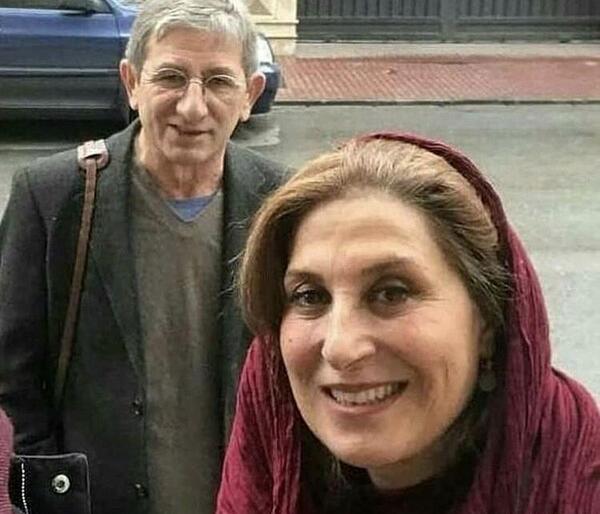 عکس فاطمه معتمد آریا و نارنجی