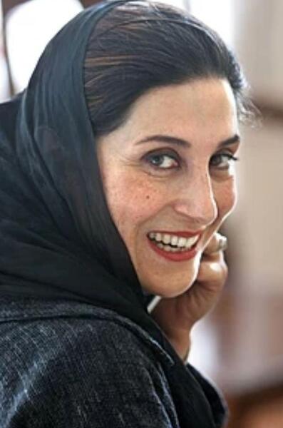 عکس فاطمه معتمد آریا و نارنجی