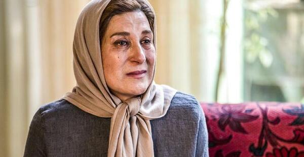 عکس فاطمه معتمد آریا و نارنجی