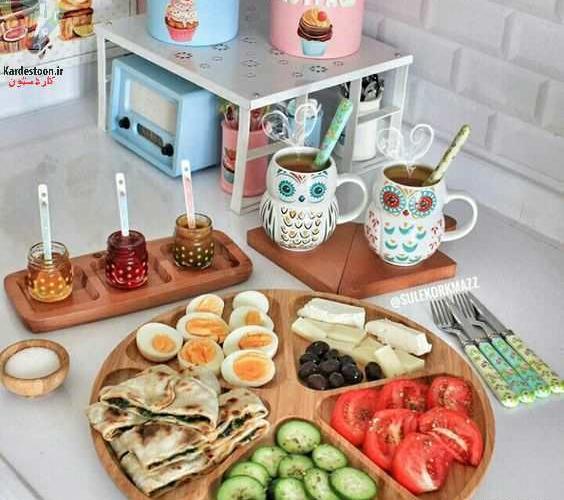 عکس ظرف های چوبی