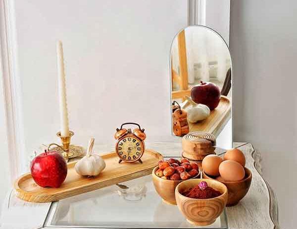 عکس ظرف های چوبی