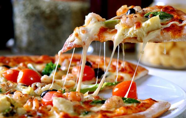 عکس پیتزا برای طراحی