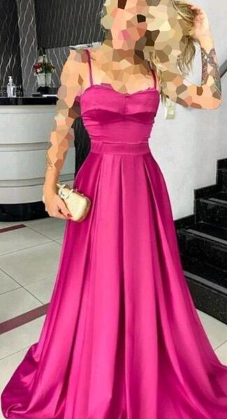عکس لباس مجلسی صورتی دخترانه