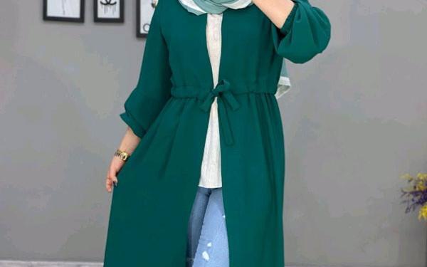 عکس مدل مانتو بلند ابروبادی