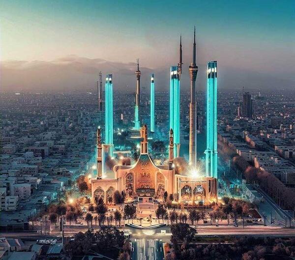 عکس ایران آتش