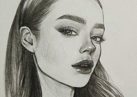 عکس ایده نقاشی دخترانه فانتزی