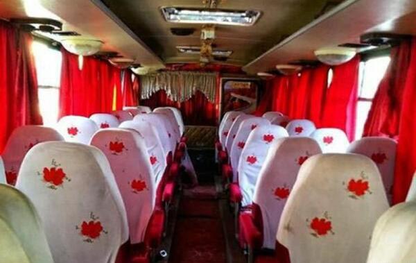 عکس داخل اتوبوس ایران پیما