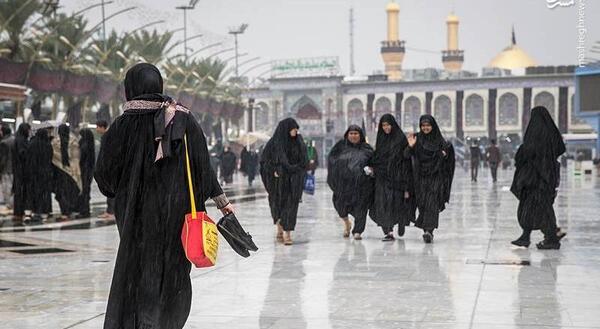 ژست عکس در بین الحرمین