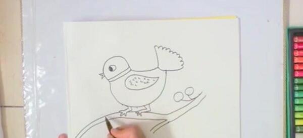 عکس نقاشی ساده و زیبا جوجه