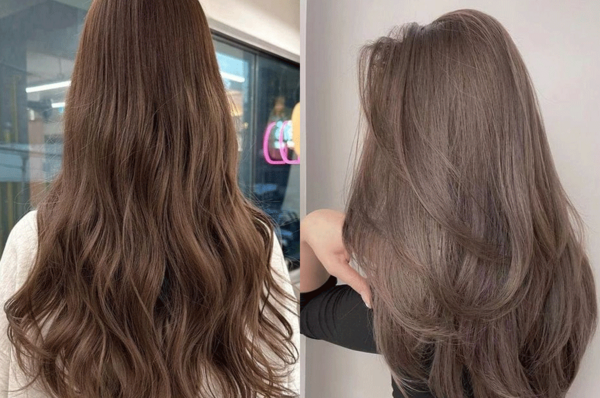 عکس رنگ موی پایه 8
