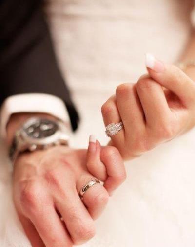 عکس دست دونفره زن و شوهر