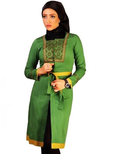 عکس مانتوی فانتزی