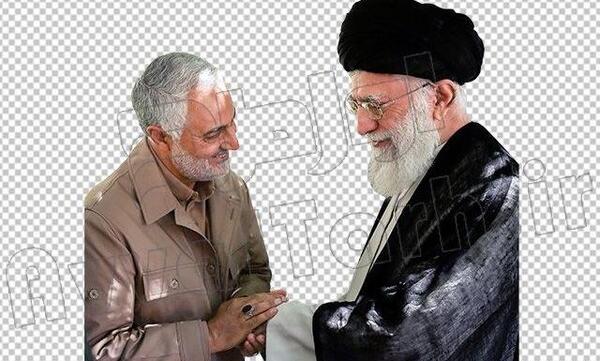 عکس حاج قاسم رهبری