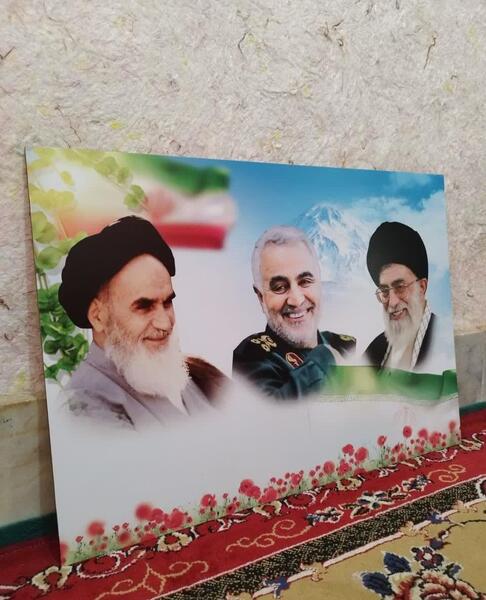 عکس حاج قاسم رهبری