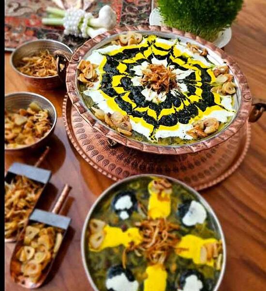 عکس اش رشته بدون تزیین