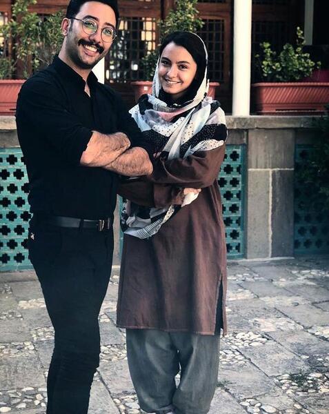 عکس آهو در بانوی عمارت