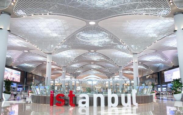 عکس فرودگاه جدید استانبول