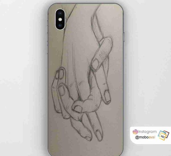 عکس قاب گوشی ساده رنگی