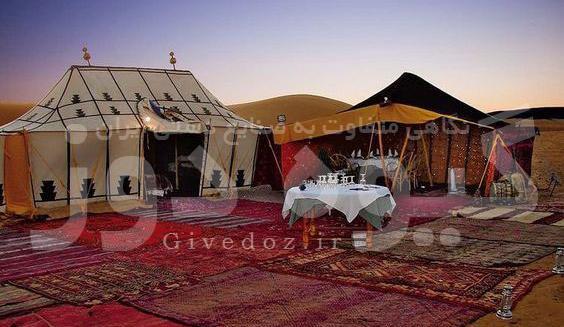 عکس سیاه چادر عشایری