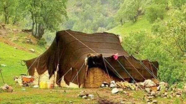 عکس سیاه چادر عشایری