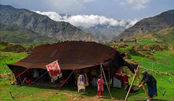 عکس سیاه چادر عشایری