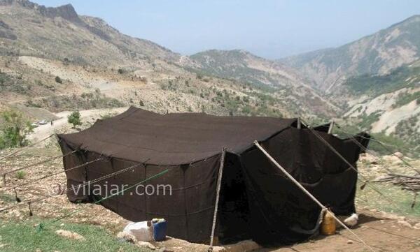 عکس سیاه چادر عشایری