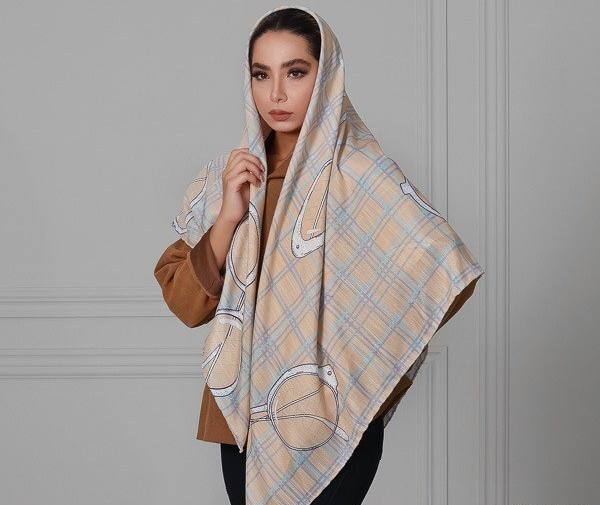 عکس روسری چهارخونه