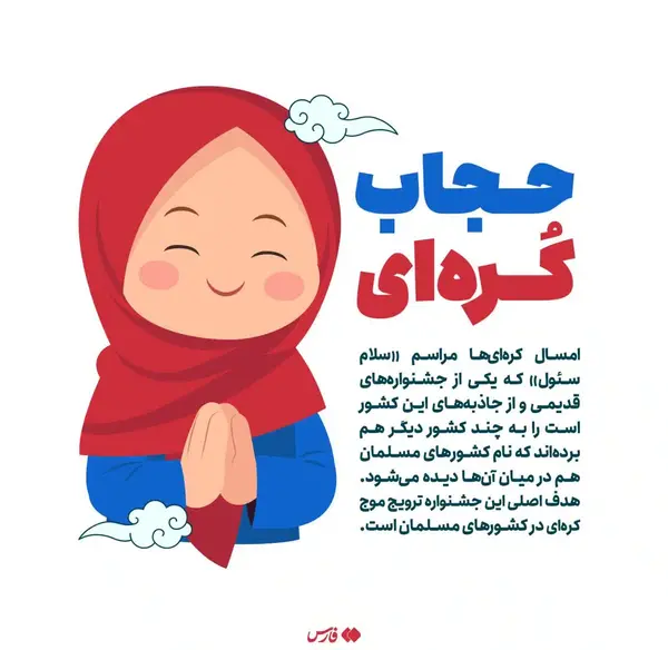 عکس حجاب کره ای