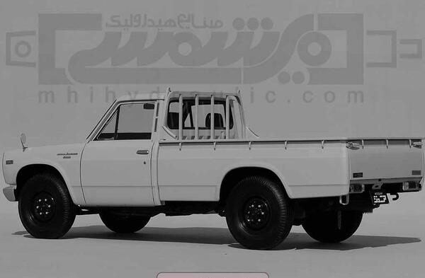 عکس نیسان شش چرخ