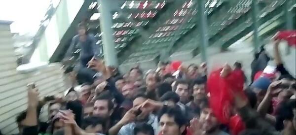 عکس آتش پرسپولیس