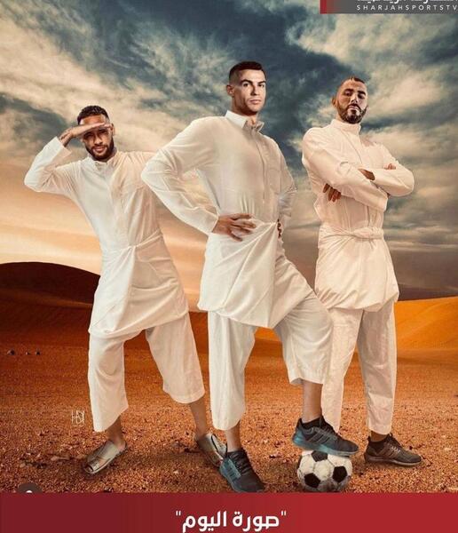 عکس رونالدو و نیمار