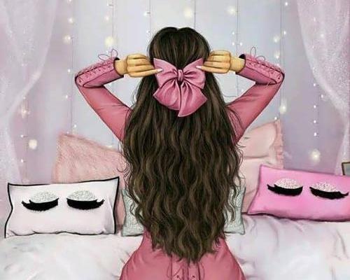 عکس صورتی دخترانه