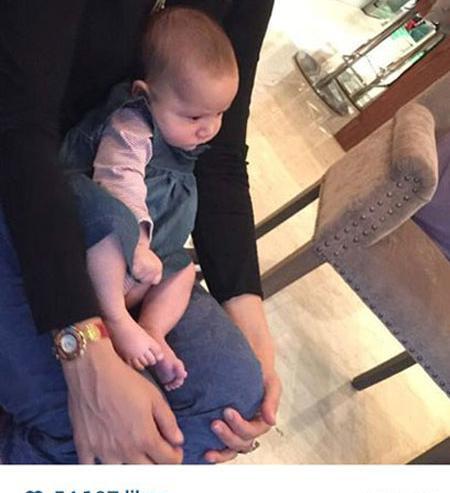 عکس تولد آرسام محمودی