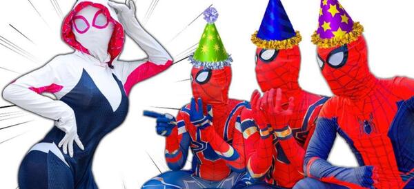 عکس مرد عنکبوتی دخترونه