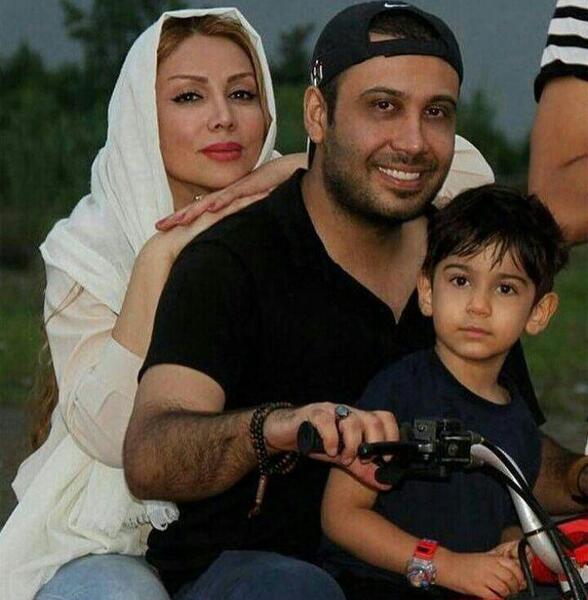 عکس نوشته محسن و نیلوفر