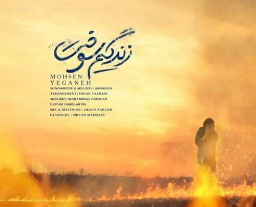 عکس نوشته محسن و نیلوفر