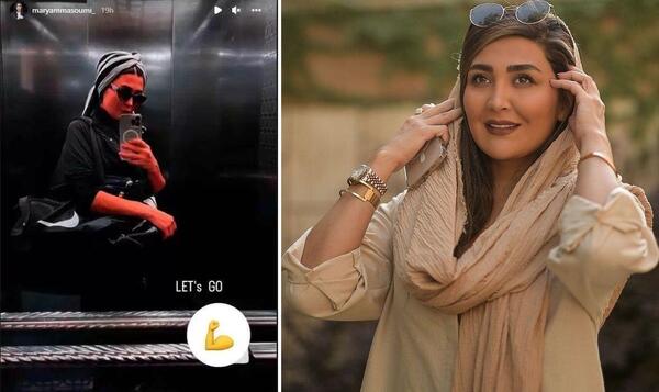 عکس مریم معصومی و علی ضیا