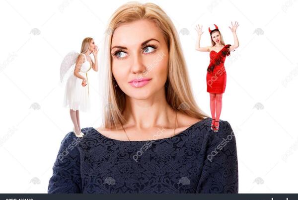 عکس فرشته های روی شانه