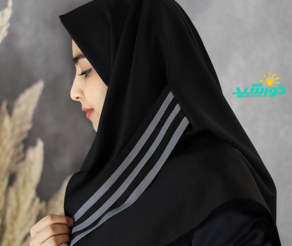 عکس مقنعه آستین دار