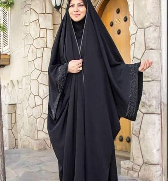 عکس چادر لبنانی نقابدار