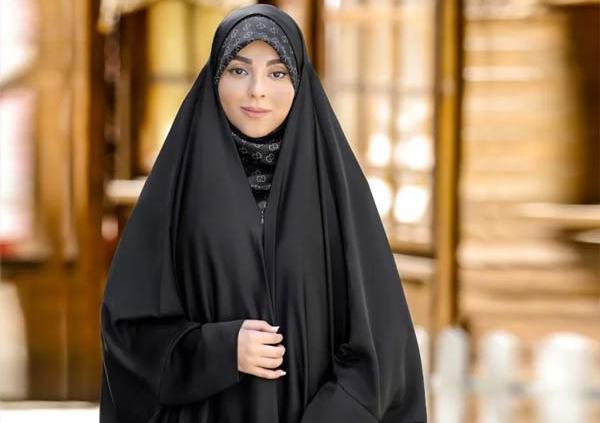 عکس چادر لبنانی نقابدار