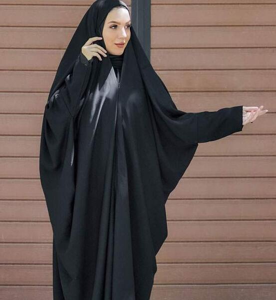 عکس چادر لبنانی نقابدار