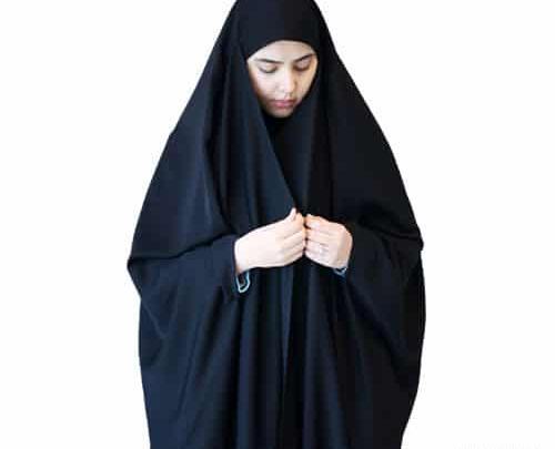 عکس چادر لبنانی نقابدار